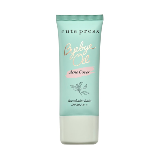 Cute Press - Bye Bye Oil Acne Cover Breathable Balm SPF 30 PA+++ - 30ml - Light