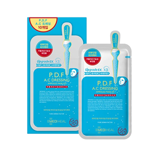 Mediheal - P.D.F A.C Dressing Ampoule Mask EX Pack - 10pc