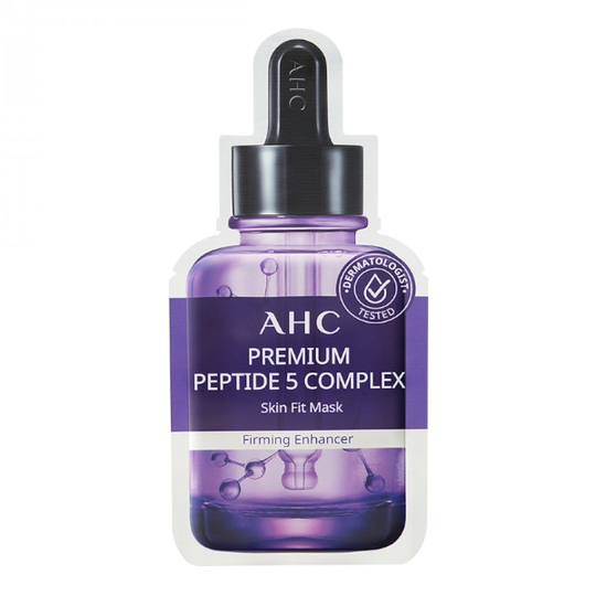 A.H.C - Premium Peptide 5 Complex Skin Fit Mask - 5pcs