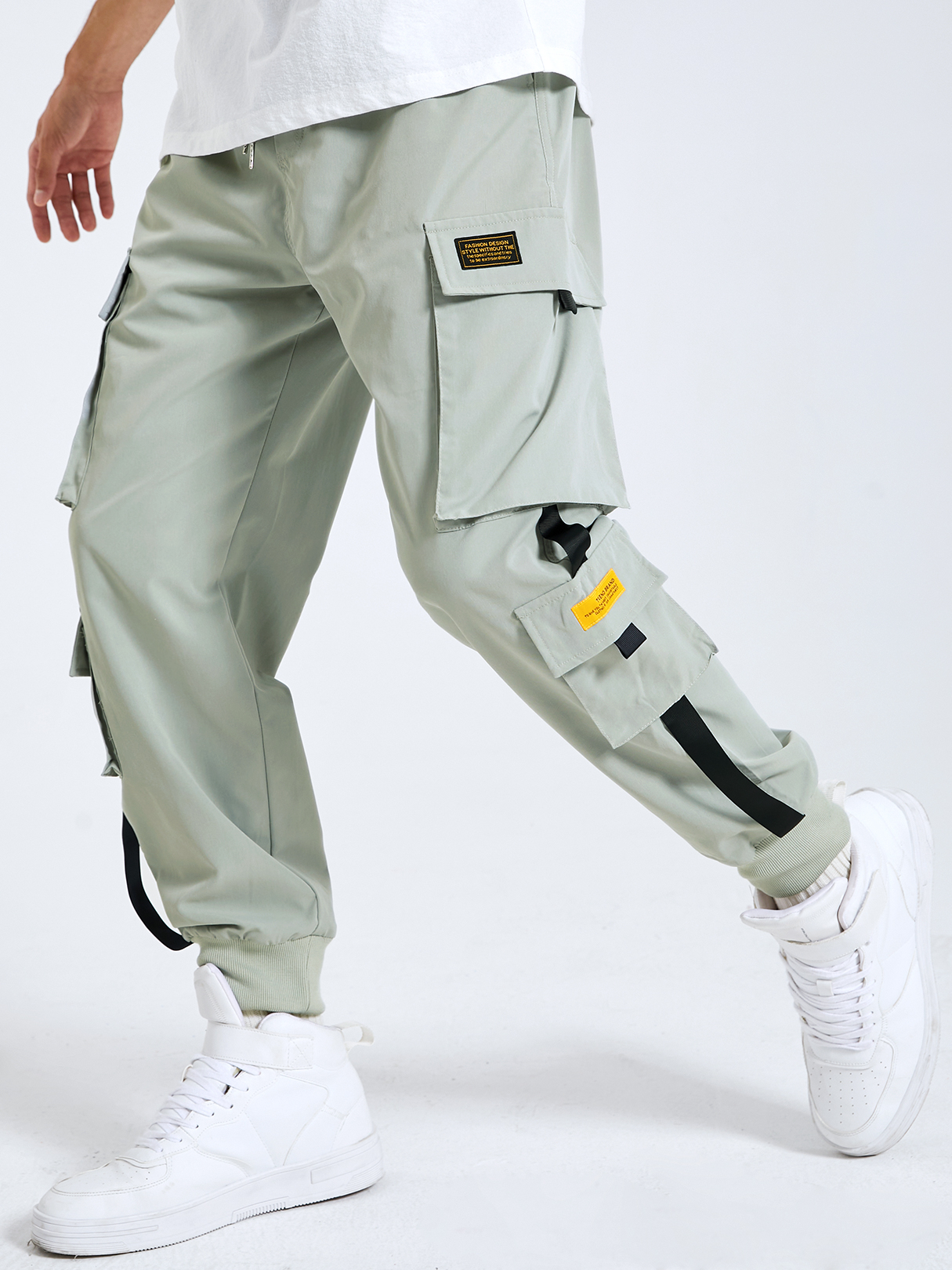 Men Fashion Street Style Hip Hop Cargo Pants