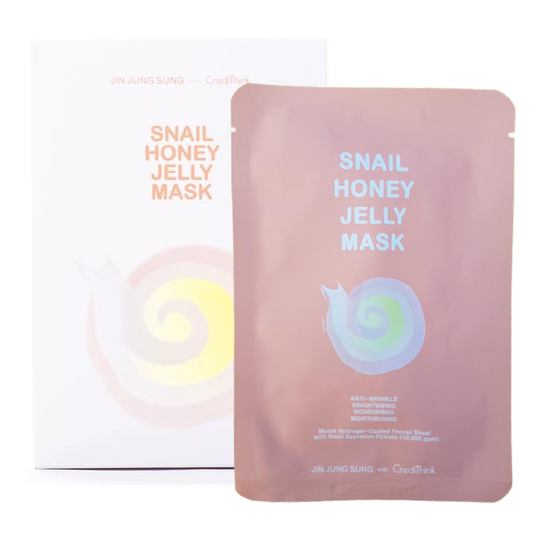 JIN JUNG SUNG - Snail Honey Jelly Mask - 25ml X 10pcs