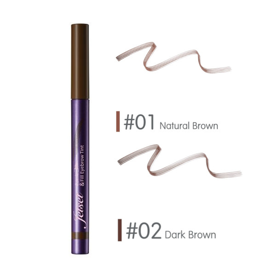 Cute Press - Jet Set Comb & Fill Eyebrow Tint - 1ml - Natural Brown