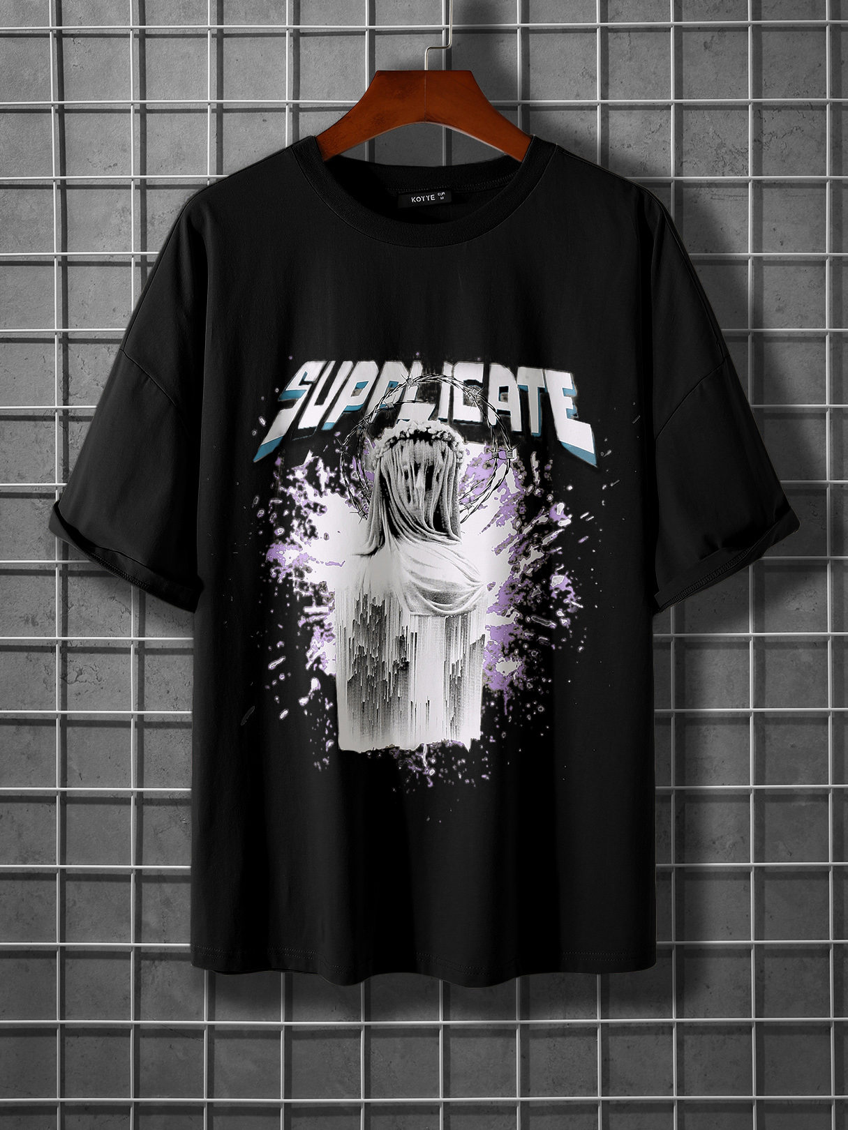 Men Graphic And Letter Print T-shirt