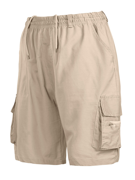 Men Summer Mutil Pockets Vintage Cargo Shorts