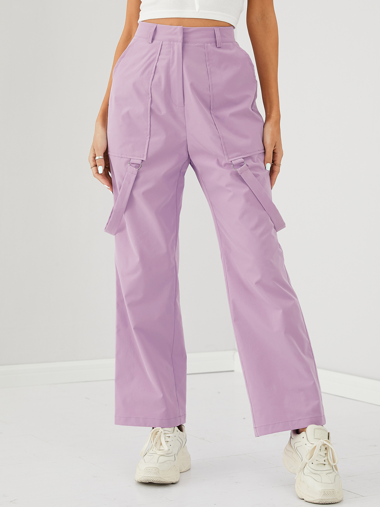 YOINS Casual Side Pockets Cargo Pants