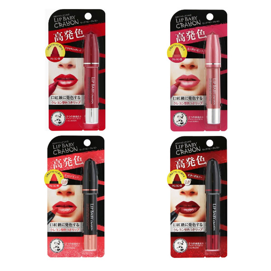 Rohto Mentholatum - Lip Baby Crayon - 3g - Moody Pink