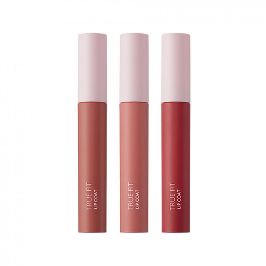 The Saem - True Fit Lip Coat - 3.5ml - #PK01 Charming Blur