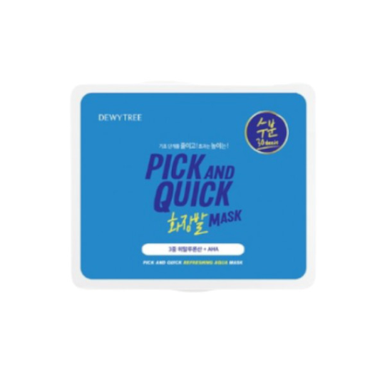 DEWYTREE - Pick And Quick Full Mask - Refreshing Aqua - 30pcs