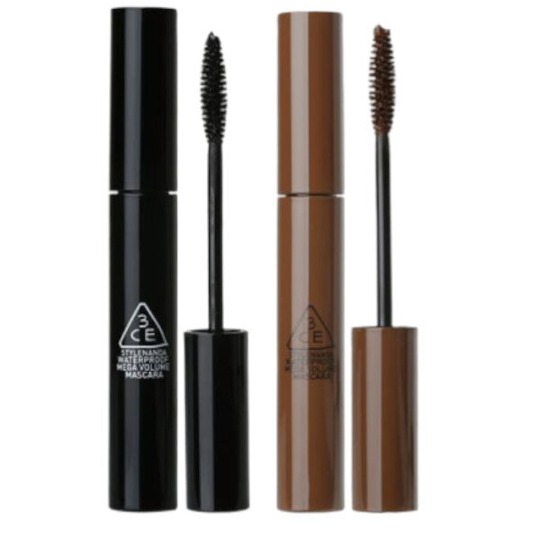 3CE / 3 CONCEPT EYES - Waterproof Mega Volume Mascara - Brown