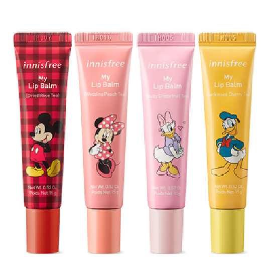 innisfree - HELLO 2020 Disney Collection - Limited Edition - My Lip Balm Set - Donald Duck & Daisy Duck