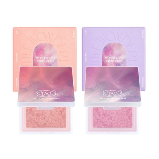 Too Cool For School - Tag Wonderland Cheek Beam - 6.8g - 01 Peach Heaven