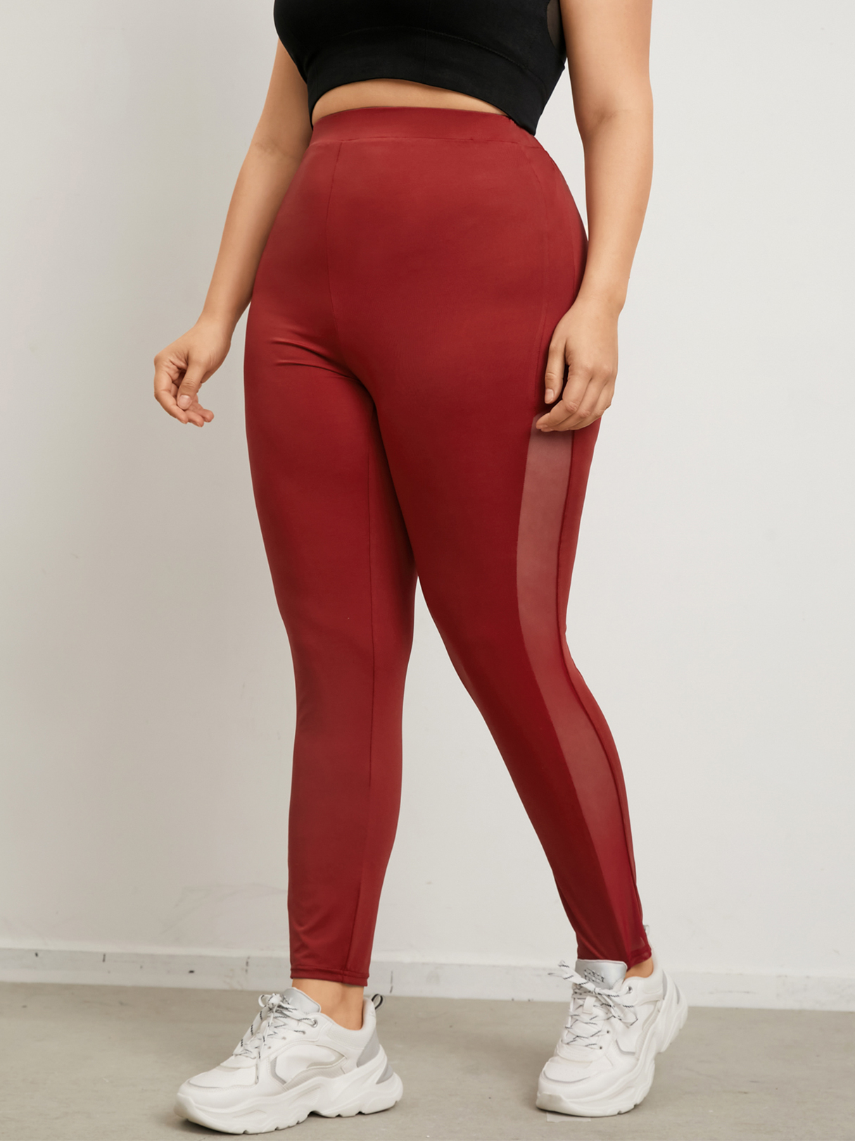 YOINS BASICS Plus Size Sporty Yoga Leggings