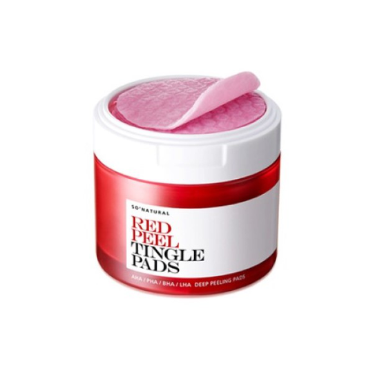 So Natural - Red Peel Tingle Pads - 50pads / 155ml
