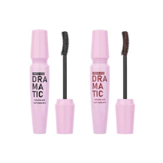 MEILINDA - Dramatic Volume & Curl Mascara - #02 Natural Brown