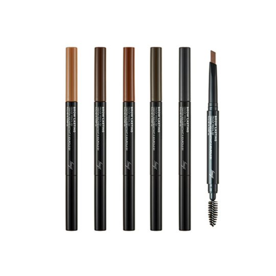 THE FACE SHOP - Brow Lasting Proof Pencil EX - 0.2g - #05 Dark Grey