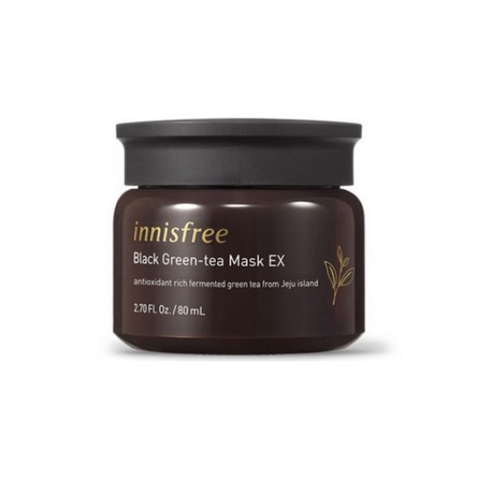 innisfree - Black Green Tea Mask EX - 80ml