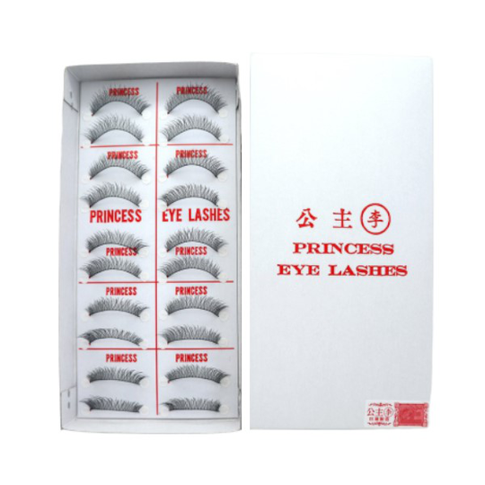 PRINCESS EYELASHES - Eyelashes - X8 - 10 pairs