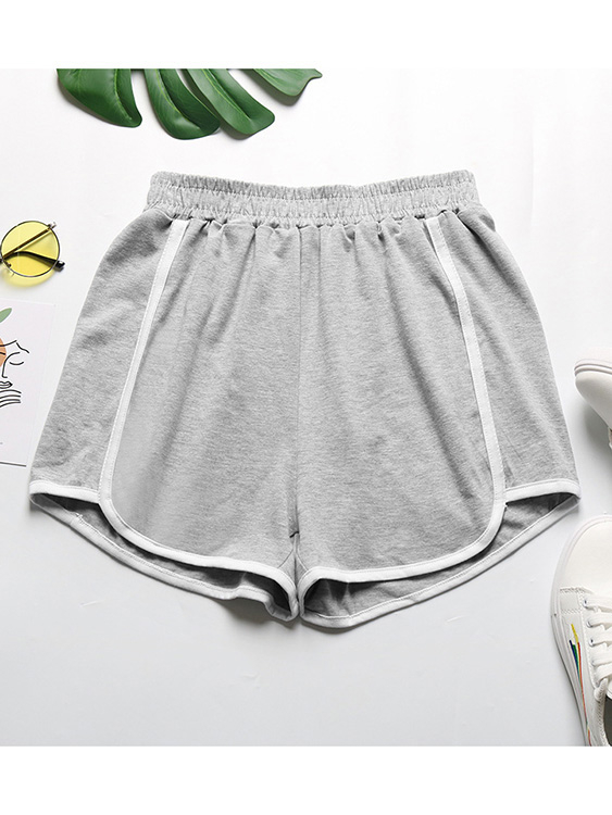 YOINS BASICS Sports Yoga Stretch Waistband Home Shorts