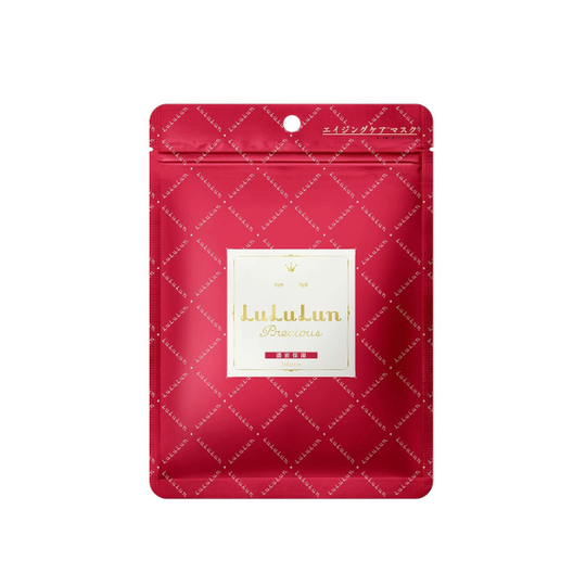LuLuLun - Precious Face Mask - Red - Rich Moisturizing - 7pcs