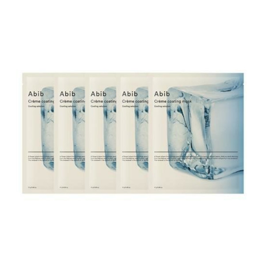 Abib - Creme Coating Mask Cooling Solution - 5pcs