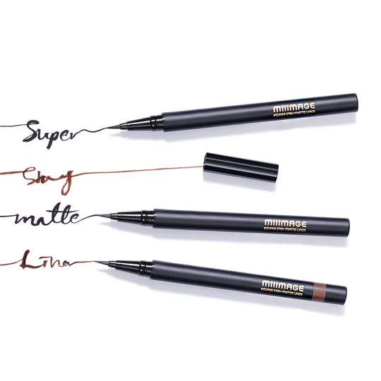Milimage - Super Stay Matte Liner - 0.4g - No.01 Deep Black