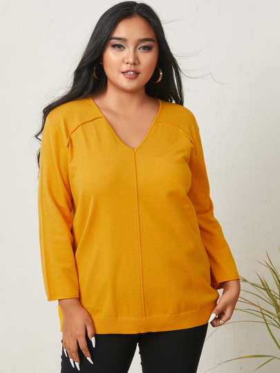 YOINS Plus Size Long Sleeves Sweater