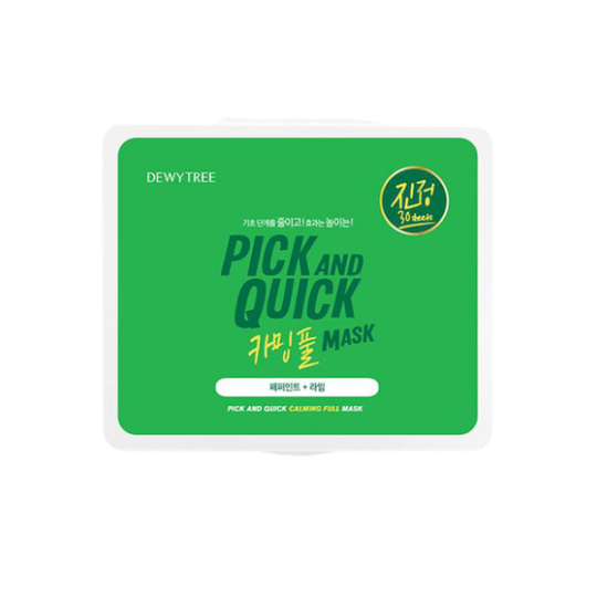 DEWYTREE - Pick And Quick Full Mask - Calming Full - 30pcs