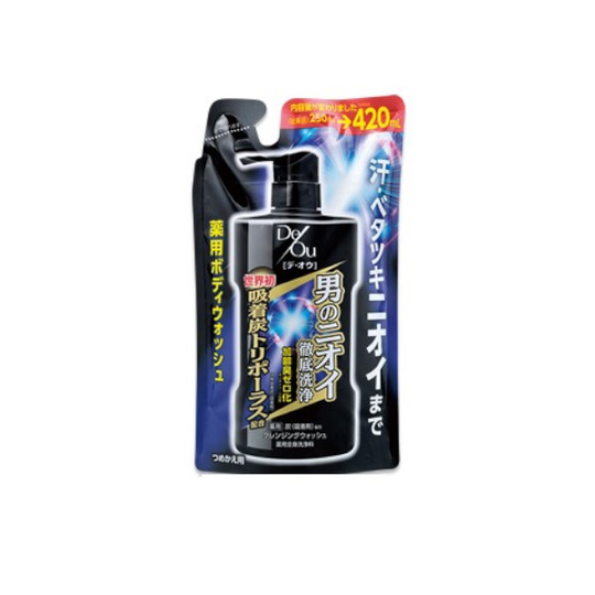 Rohto Mentholatum - De Ou Cleansing Wash Refill - Menthol - 420ml