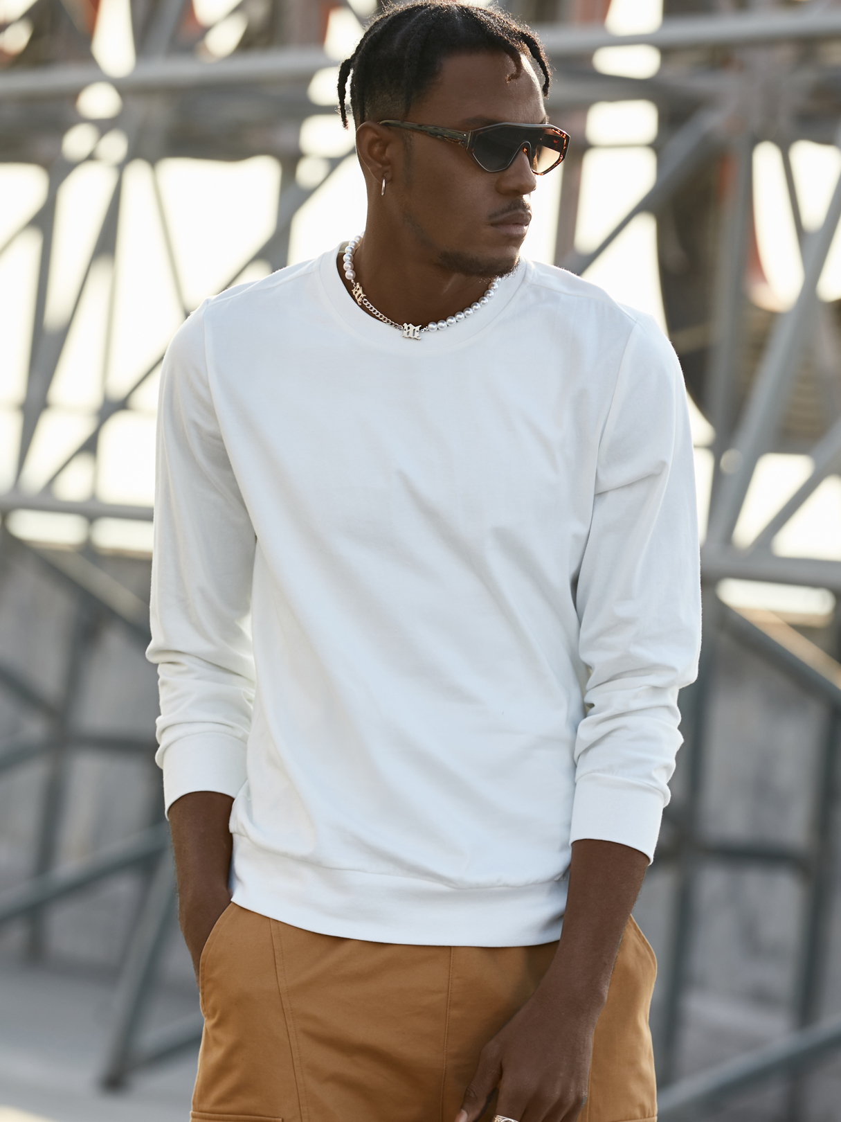 BASICS KOYYE Men Causal Cotton Plain Soft Comfortable T-Shirt