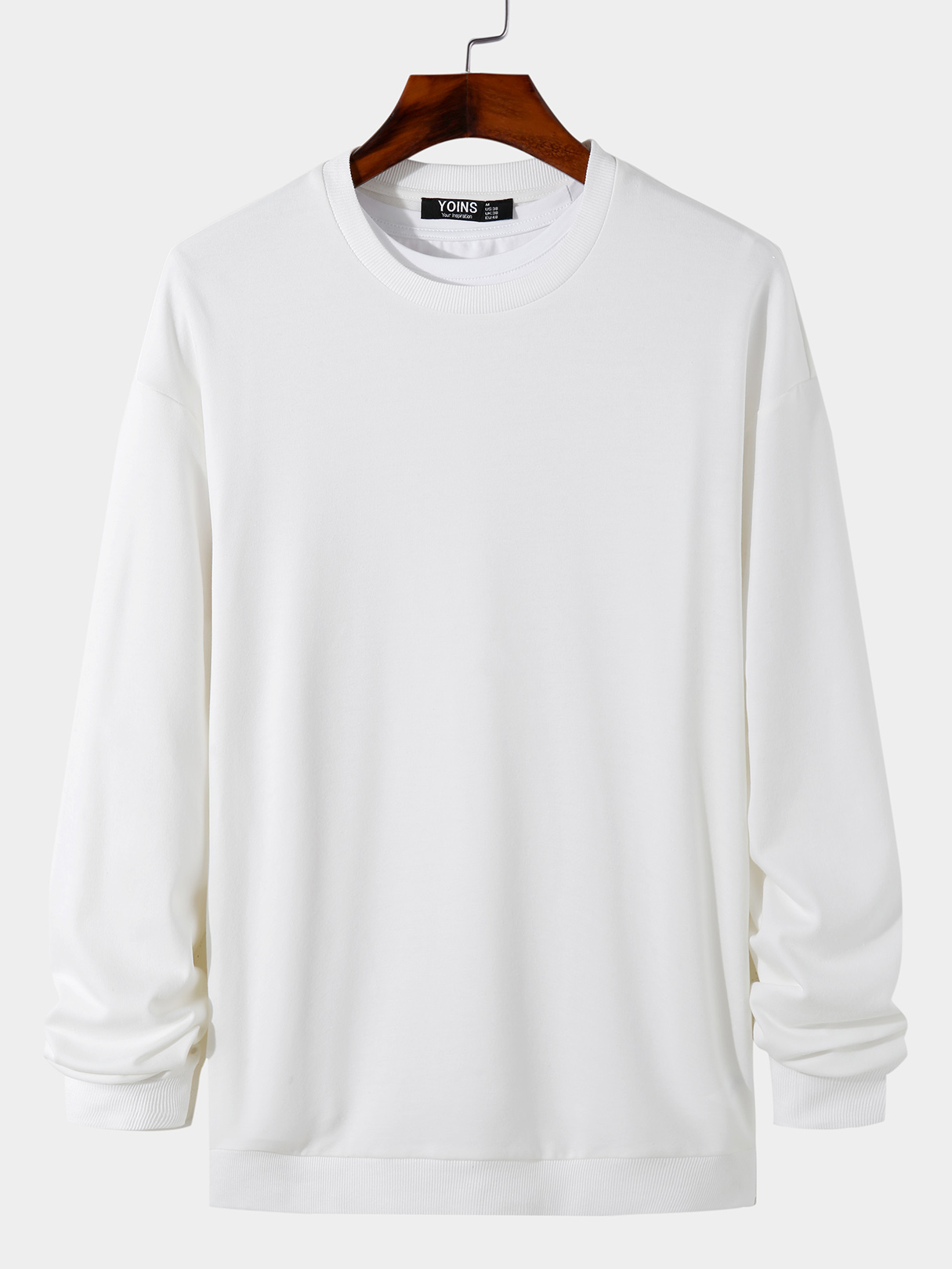 Men Casual At Home Plain Super Soft Sweatshirt